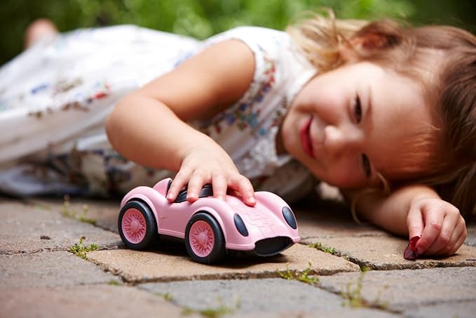 Green Toys Race Car, Pink - Pretend Play
