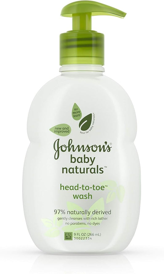 Johnson's, Baby Bath Natural head-to-toe Baby Wash 9 fl