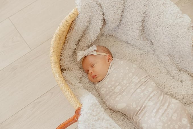 Copper Pearl Baby Bows: Stylish Headbands for Baby Girls, Premium Soft and Stretchy Baby Headbands