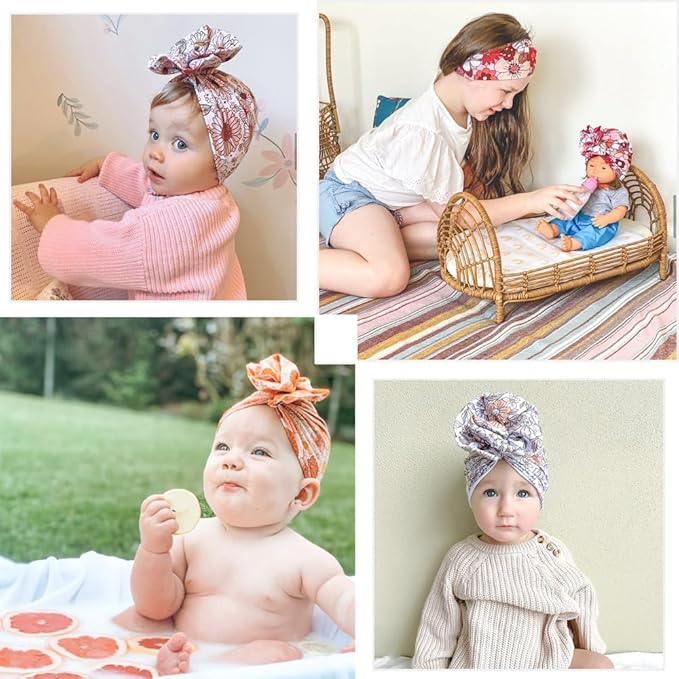 Newborn Baby Hospital Hat Soft Cotton Toddler Kids Girl Head