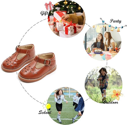 Felix & Flora Toddler Little Girl Mary Jane Dress Shoes