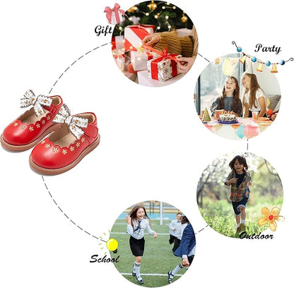 Felix & Flora Toddler Little Girl Mary Jane Dress Shoes
