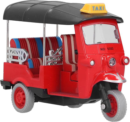 Tricycle Toy, Pull Back Thai Tricycle Simulation Alloy Tuk Tuk
