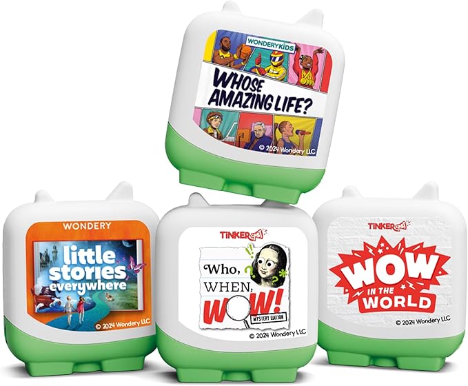 Tonies Wondery Kids Clever Set - 4 Pack