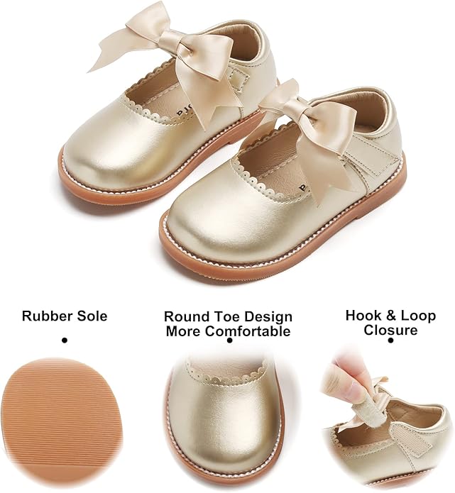 Felix & Flora Toddler Little Girl Mary Jane Dress Shoes