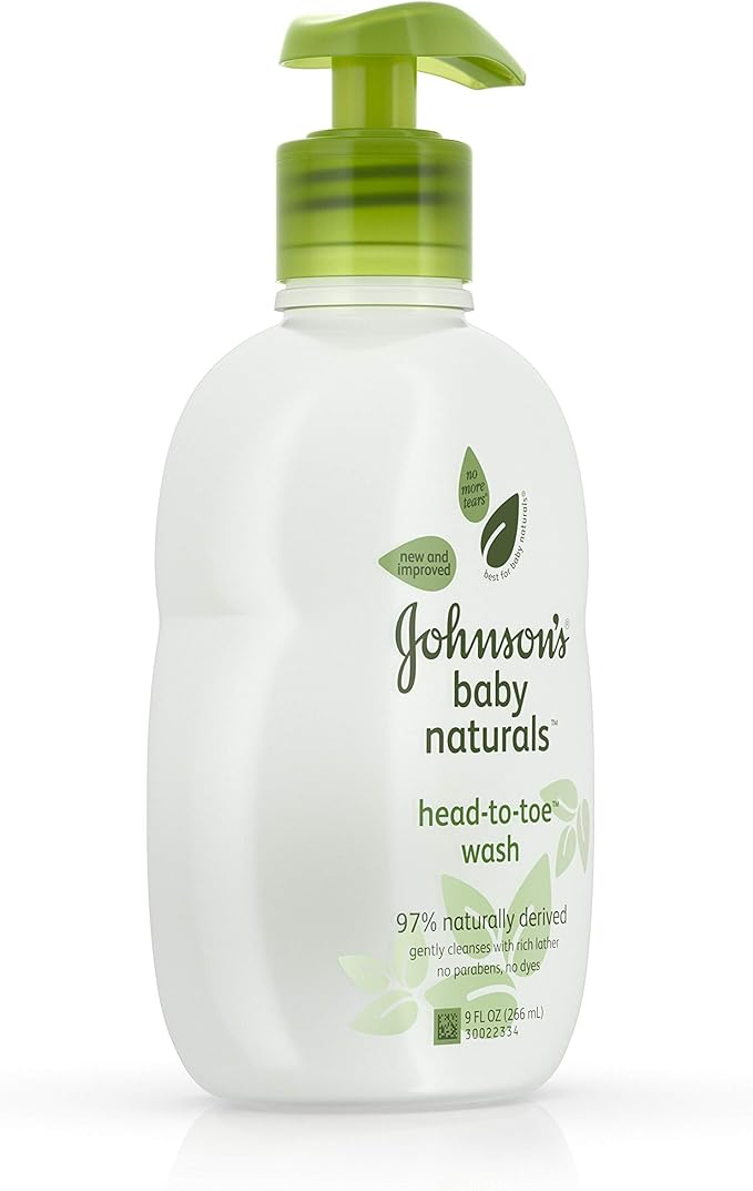 Johnson's, Baby Bath Natural head-to-toe Baby Wash 9 fl