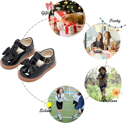 Felix & Flora Toddler Little Girl Mary Jane Dress Shoes