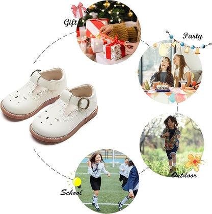 Felix & Flora Toddler Little Girl Mary Jane Dress Shoes