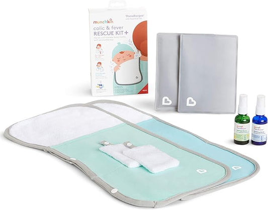 MunchkinÂŽ Theraburpee with Essential Oils: Colic & Fever Rescue Kit
