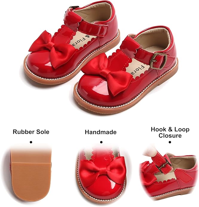 Felix & Flora Toddler Little Girl Mary Jane Dress Shoes