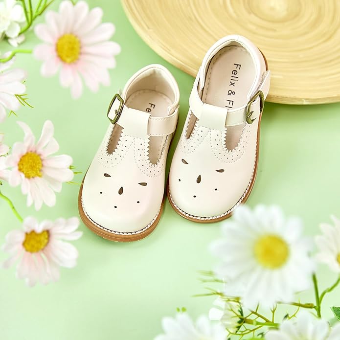 Felix & Flora Toddler Little Girl Mary Jane Dress Shoes