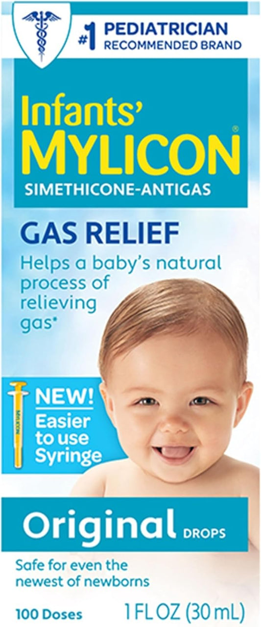 Mylicon Gas Relief Drops for Infants and Babies, Original Formula 1 Fluid