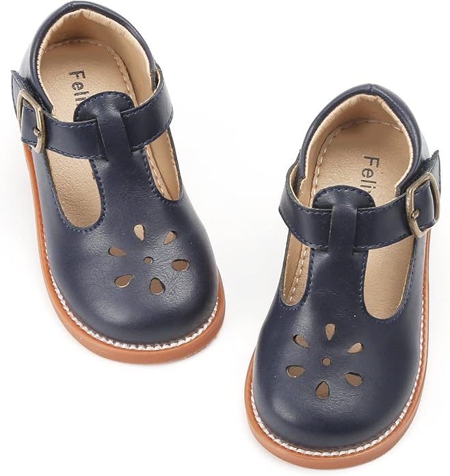 Felix & Flora Toddler Little Girl Mary Jane Dress Shoes