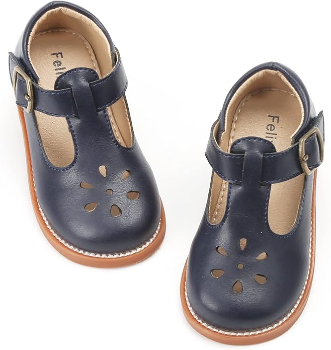 Felix & Flora Toddler Little Girl Mary Jane Dress Shoes