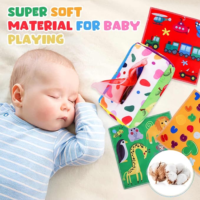 Baby Toys 6 to 12 Months - Baby Tissue Box Toy 1 Year