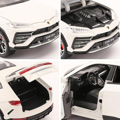 BDTCTK 1:24 Lambo Urus Car Model, Diecast Pull Back Car Toy car