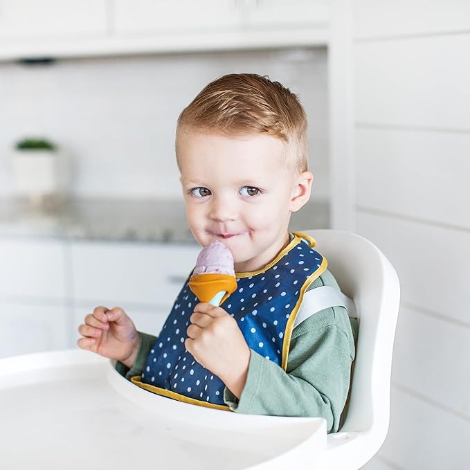 Boon PULP Silicone Feeder Freezer Tray ??Includes Silicone Tray and Lid with 2 PULP Silicone Baby Food Feeders