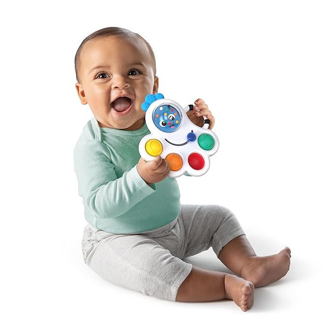 Baby Einstein Octopus 3-in-1 Bubble Pop Dimple Fidget Toy and 6 Months+ 2)