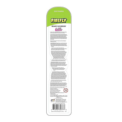 FIREFLY Ready Go Light Up Timer Toothbrush, L.O.L. Surprise!, Premium Soft Bristles, 1 Minute Timer, Less Mess Suction Cup, Battery Included, Easy Storage, Dentist Recommended, Ages 3+, 2 Pack