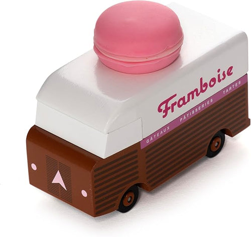 Candylab Toys CANDYCAR® Wooden Food Truck Collection - Framboise Macaron