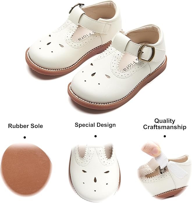 Felix & Flora Toddler Little Girl Mary Jane Dress Shoes