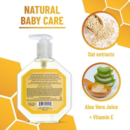 BELLA B Squeaky Bee Bodywash and Shampoo 13 oz - Baby Body Wash And Shampoo