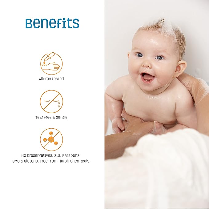 Nature's Baby Conditioner & Detangler - Formulated for Problem and Sensitive Skin 8 oz (2 Pack)
