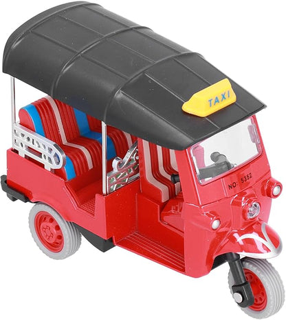 Tricycle Toy, Pull Back Thai Tricycle Simulation Alloy Tuk Tuk
