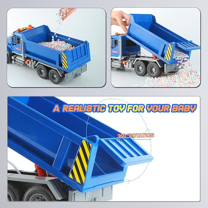 Dump Truck Toy construction toys Push & Go Car toys 3-5 Christmas