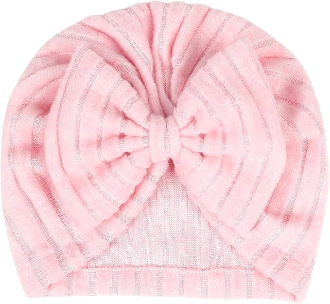 XYX Baby Girl Toddlers Breathable Cotton Hat Newborn Knotted Hat