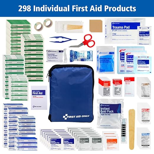 First Aid Only 299 Piece All-Purpose First Aid Emergency Kit (FAO-442)