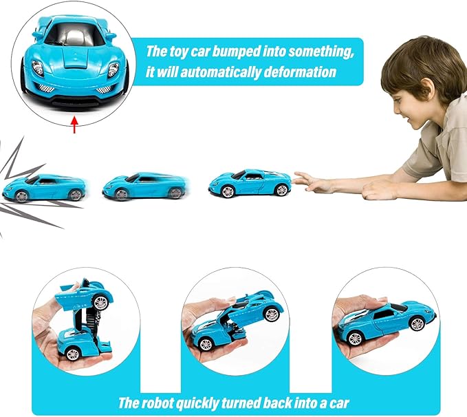 3-6 Year Old Boys Toddler Toy Car, Transforming Toys Cars 3 Year 3 Year