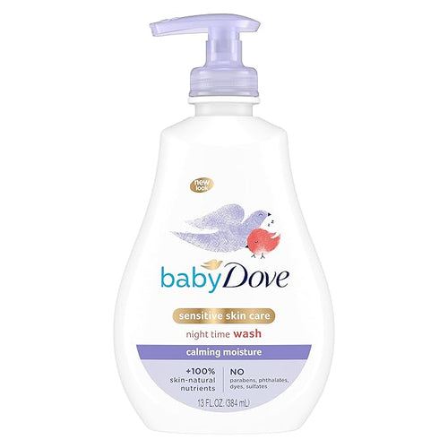 Baby Dove Sensitive Skin Care Baby Wash Calming Moisture For 13 oz