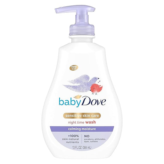 Baby Dove Sensitive Skin Care Baby Wash Calming Moisture For 13 oz