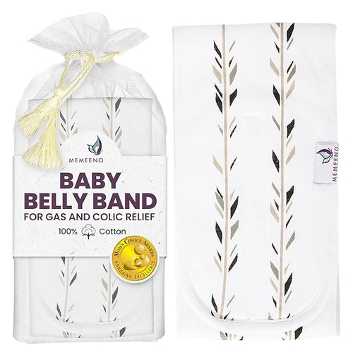 Baby Belly Band for Gas & Colic Baby Relief - Self Heating Belly Band Baby Belly Button Band Colic Band Tummy Wrap for Babies Colic Belt Baby Gas Wrap Colic Baby Relief Newborn