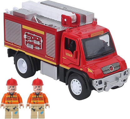 5.5 inch Fire Engine Toy Set 3 Pcak 6 fireman 4 6 7 8