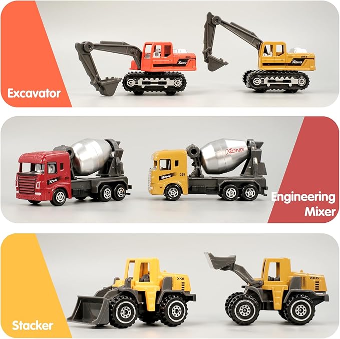 Alloy Small Construction Vehicle Toys Set Truck Toys Dump Truck