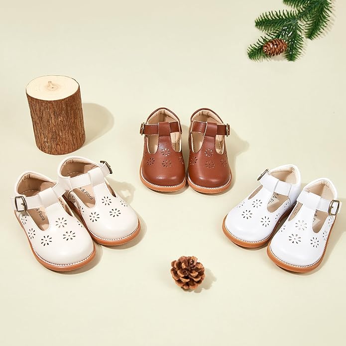 Felix & Flora Toddler Little Girl Mary Jane Dress Shoes