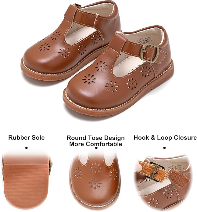 Felix & Flora Toddler Little Girl Mary Jane Dress Shoes