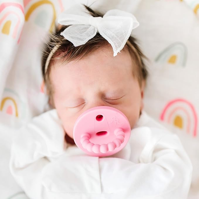Ryan & Rose Cutie PAT Pacifier Teether (Flat, Taffy)