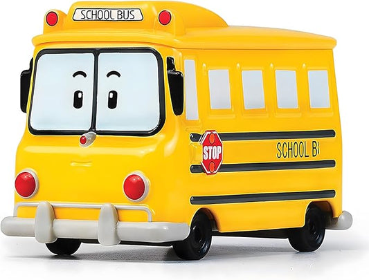 Robocar Poli, Schoolb DIE-CAST Metal Toy Cars 1-5 Boys