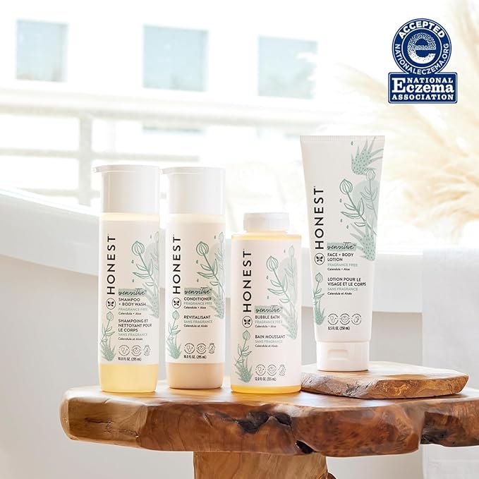 The Honest Company Silicone-Free Conditioner | Gentle for Baby 10 fl