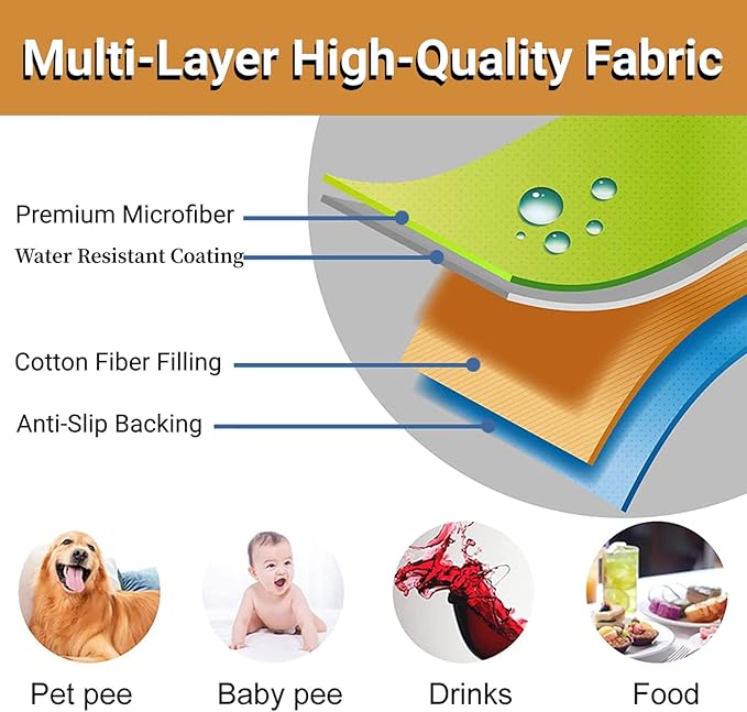 XINEAGE Water Resistant Recliner Cover, 2 seat Recliner Loveseat Covers with Pockets, Quilted Thick Recliner Protector Cover for Dog Pets with Non Slip Backing and Strap (Recliner Loveseat, Coffee)