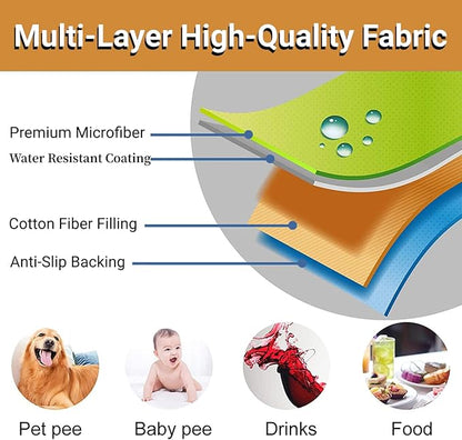 XINEAGE Water Resistant Recliner Cover, 2 seat Recliner Loveseat Covers with Pockets, Quilted Thick Recliner Protector Cover for Dog Pets with Non Slip Backing and Strap (Recliner Loveseat, Coffee)
