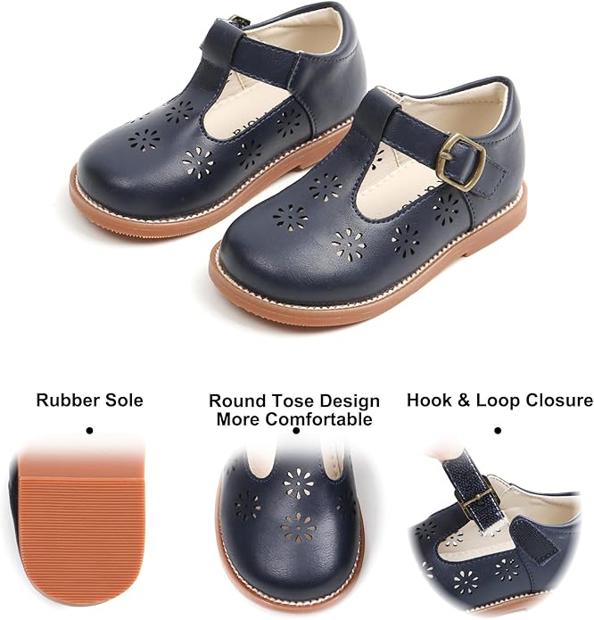 Felix & Flora Toddler Little Girl Mary Jane Dress Shoes