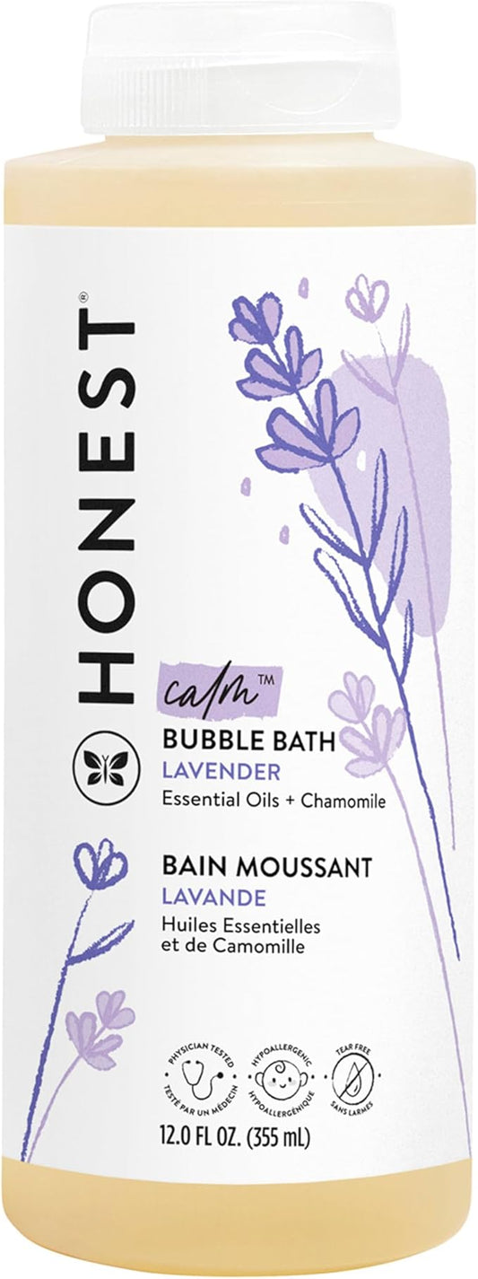 The Honest Company Foaming Bubble Bath | Gentle for Baby 12 fl