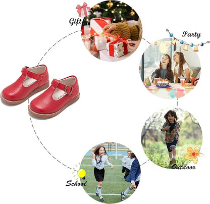 Felix & Flora Toddler Little Girl Mary Jane Dress Shoes