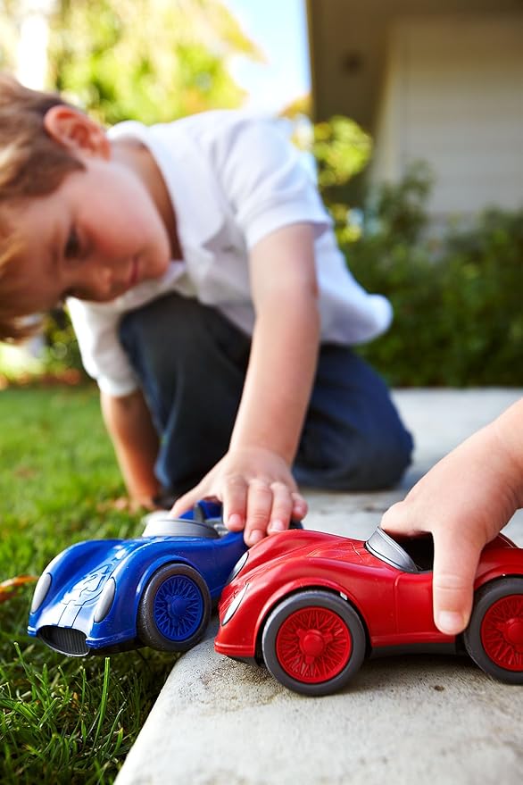 Green Toys Race Car, Pink - Pretend Play