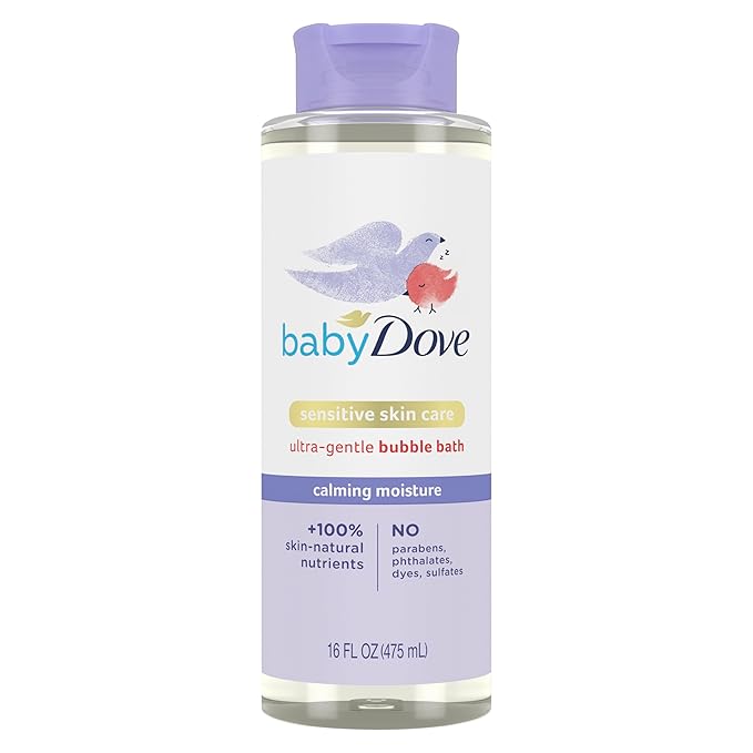 Baby Dove Bubble Bath Calming Moisture for nourished Skin and 16 oz