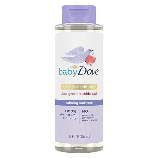 Baby Dove Bubble Bath Calming Moisture for nourished Skin and 16 oz